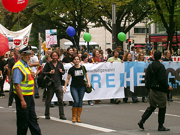Demo "Freiheit statt Angst" Berlin 2011; Foto: rds2011