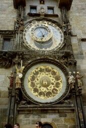 Prag. Die große Astronomische Uhr am Rathaus, 2004rds