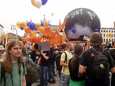 Demo "Freiheit statt Angst", Berlin 2011; Foto: rds2011