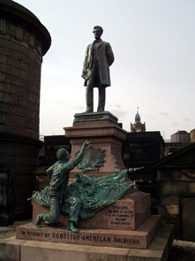 Memory of Scottish American Soldiers, Edinburgh - Foto:rds2006